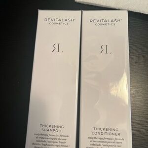 Revitalash shampoo and conditioner; both new in sealed box.